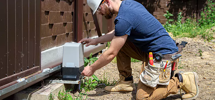Electric Driveway Gate Installation North Bellmore