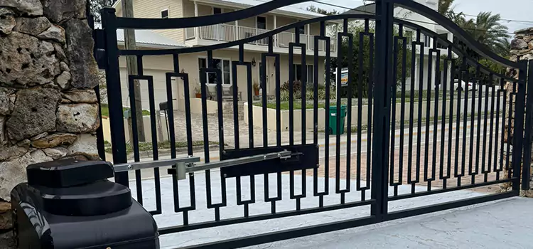 Swing Gate Opener with Keypad North Bellmore